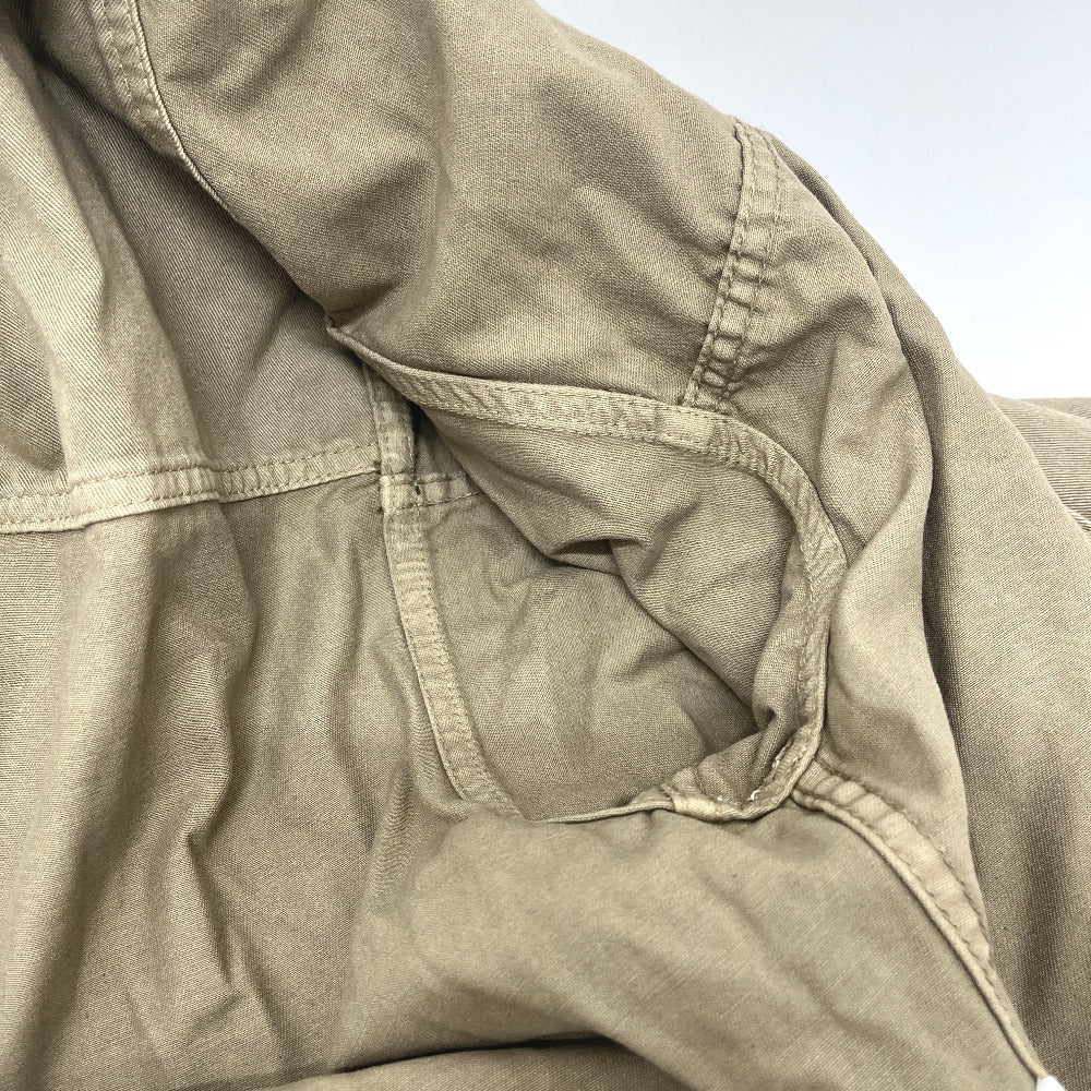 THE ROW Apparel Outerwear Long Sleeve Button Denim Jacket cotton khaki Used