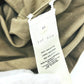 THE ROW Apparel Outerwear Long Sleeve Button Denim Jacket cotton khaki Used