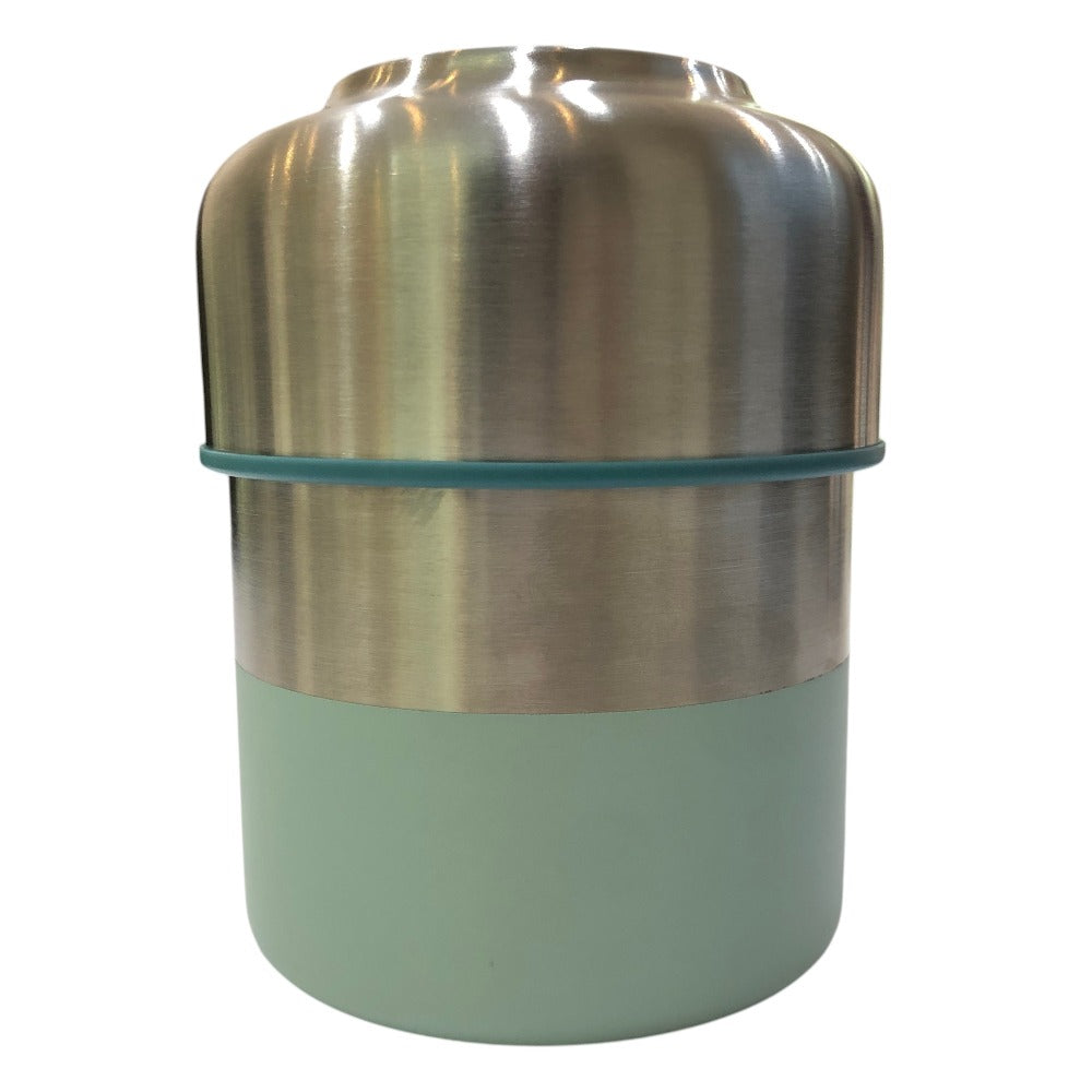 meroware LILY Thermo Food Jar 350ml Lunch Jar - Hot/Cold Container, Portable, Bento Box, Stainless Steel, Unisex, Green