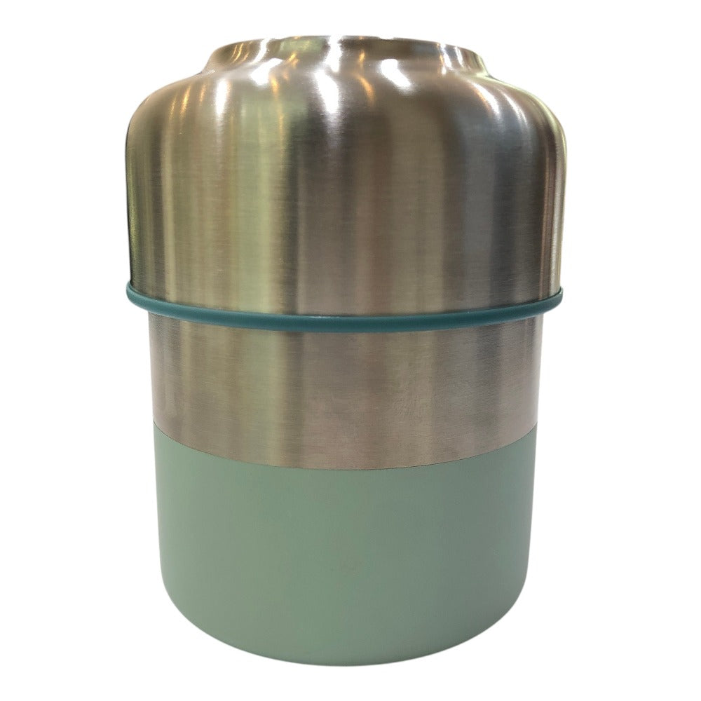 meroware LILY Thermo Food Jar 350ml Lunch Jar - Hot/Cold Container, Portable, Bento Box, Stainless Steel, Unisex, Green