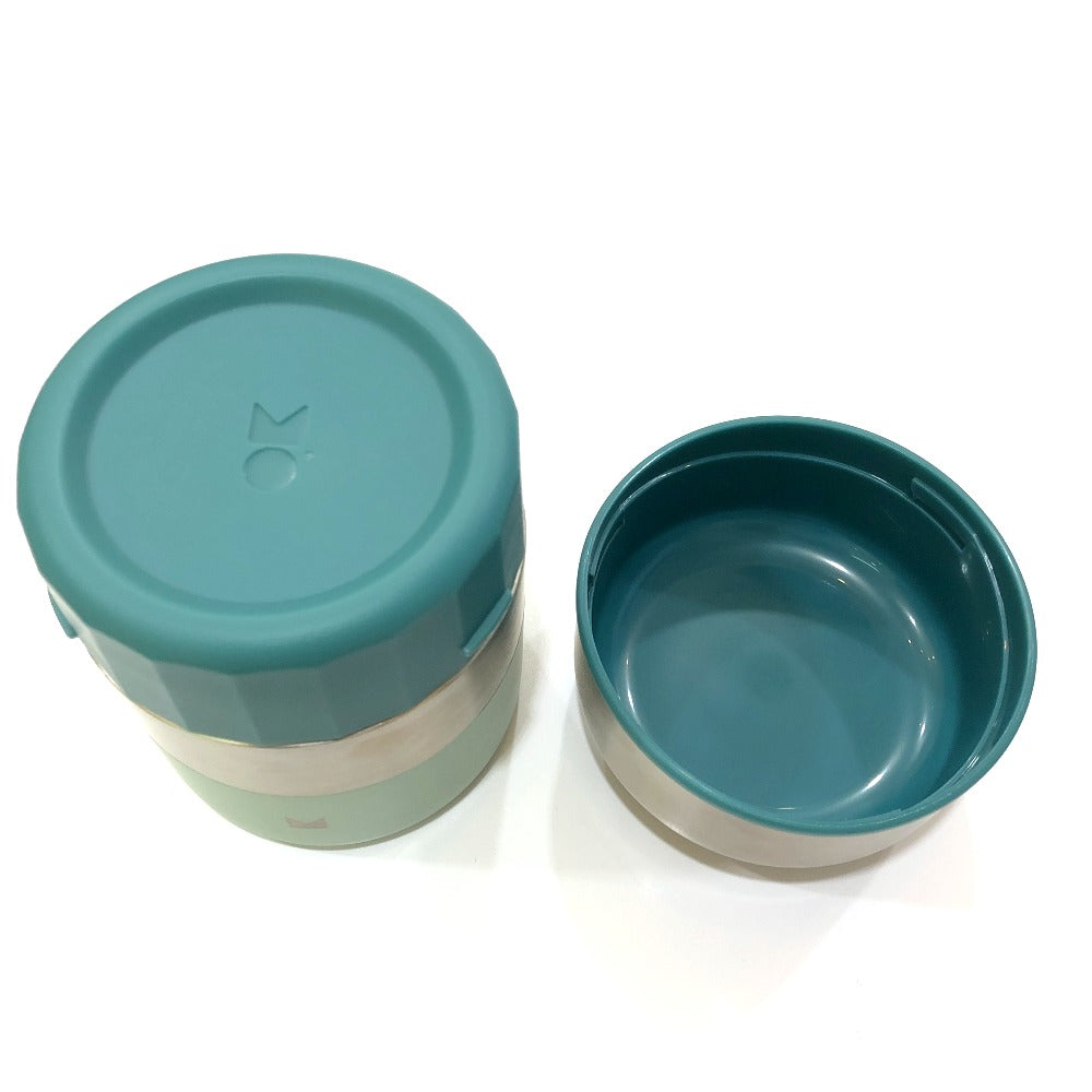 meroware LILY Thermo Food Jar 350ml Lunch Jar - Hot/Cold Container, Portable, Bento Box, Stainless Steel, Unisex, Green