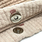 dot&dot Mothers bag Nubibag heart embroidered bag Tote Bag Canvas Beige/pink Used