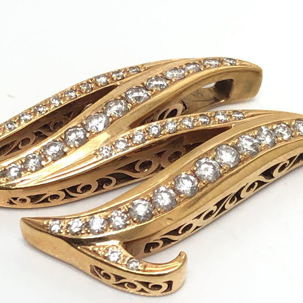 jewelry K18 アルファ イニシャル M ダイヤ アクセサリー ネックレストップ ペンダントトップ K18 レディース ゴールド