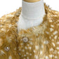 BIBIY. B41-CO019BEF bibiy. MIRIAM FUR COAT Bambi pattern Apparel Faux Fur Long coat polyester Brown Used