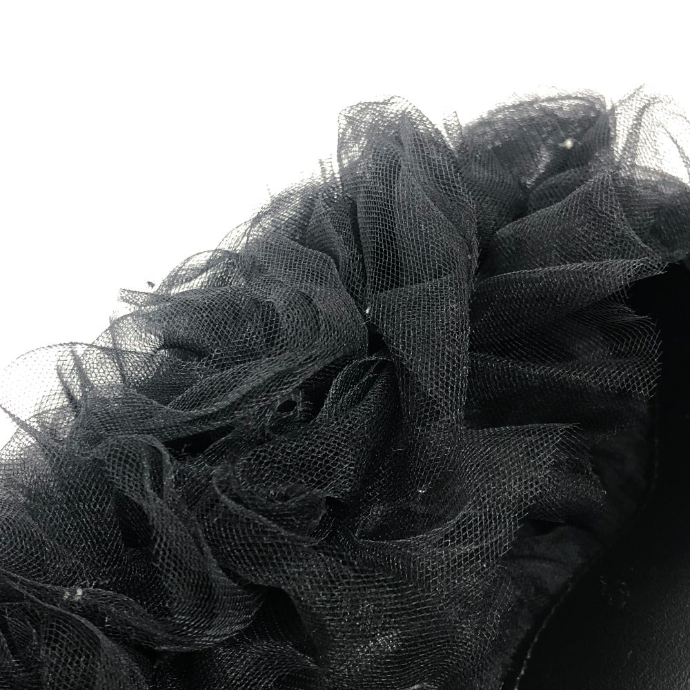 BIBIY. Frill design Lace Fashion accessory Shoulder strap Canvas Black Used