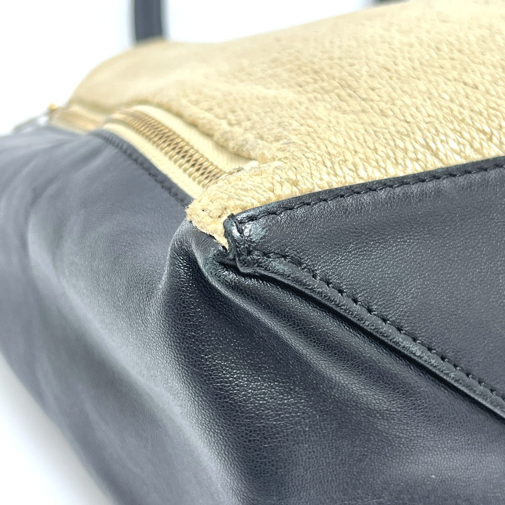 CELINE カバガゼット カバン バッグ ハンドバッグ トートバッグ 麻 レディース ベージュ