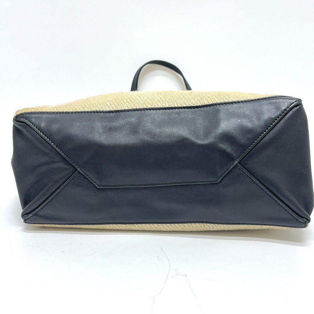 CELINE カバガゼット カバン バッグ ハンドバッグ トートバッグ 麻 レディース ベージュ