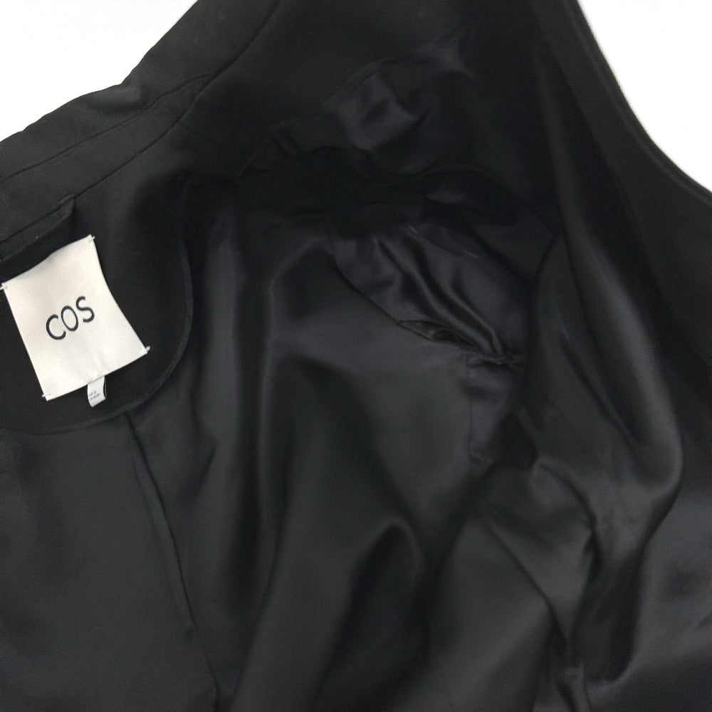 COS Apparel Outerwear Long Sleeve Top Jacket Wool Women's Black