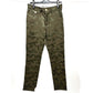 MARK&LONA camouflage camouflage Apparel, Golf Wear, Stretch Pants cotton Green Used