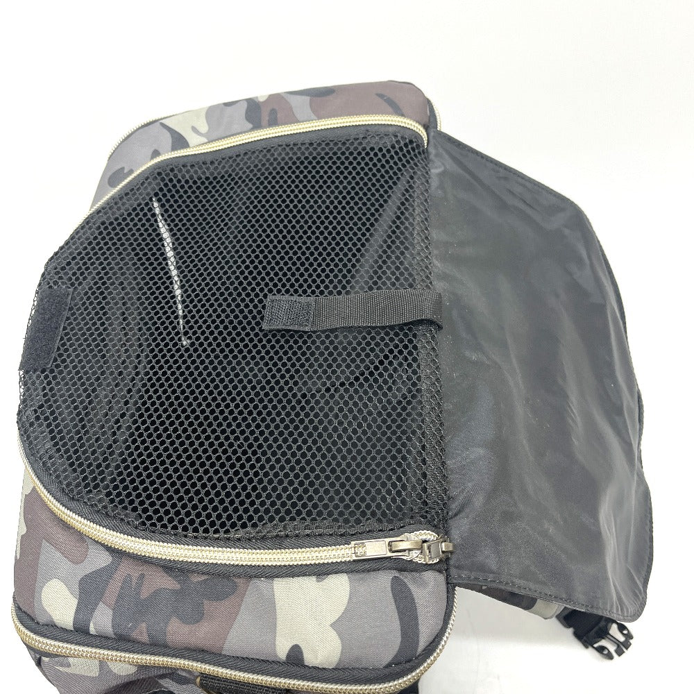 Porta camouflage camouflage Dog Backpack Carrier for Dogs and Pets Backpack Nylon gray Used