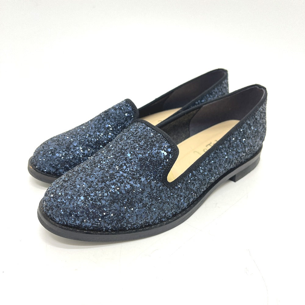 Glitter shoes pumps Canvas blue Used