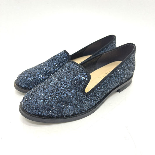 Glitter shoes pumps Canvas blue Used