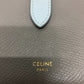 CELINE 10B643BRU バイカラー ミディアム ストラップ ウォレット 財布 ウォレット コンパクトウォレット 2つ折り財布 レザー レディース - brandshop-reference