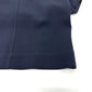 Denim By Victoria Beckham Apparel: Short-sleeved, double-zip, knee-length dress Dress polyester blue Used
