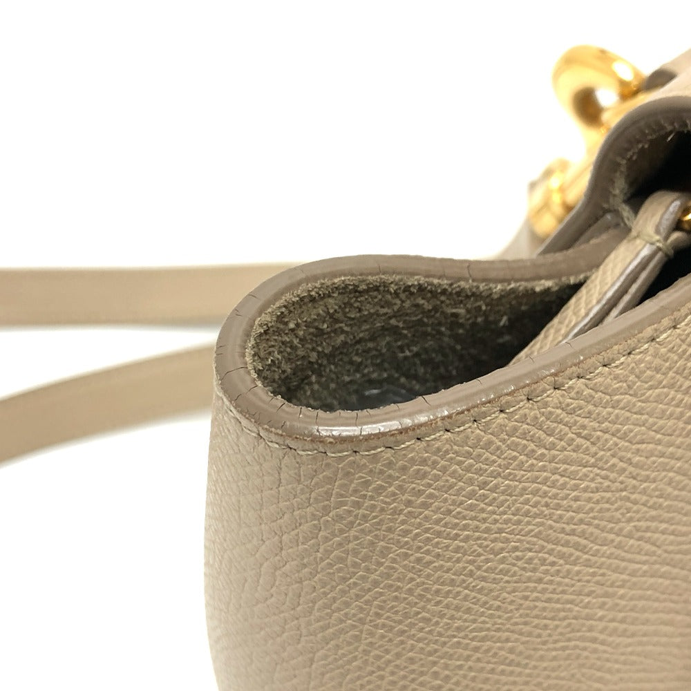 CELINE 189153 ベルトバッグ マイクロ 2WAYバッグ ショルダーバッグ 肩掛けバッグ カバン バッグ ハンドバッグ レザー レディース ベージュ