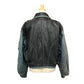 ZINO & JUDY Vintage Apparel Outerwear Leather Jacket Riders jacket Leather Black/blue Used