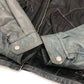 ZINO & JUDY Vintage Apparel Outerwear Leather Jacket Riders jacket Leather Black/blue Used