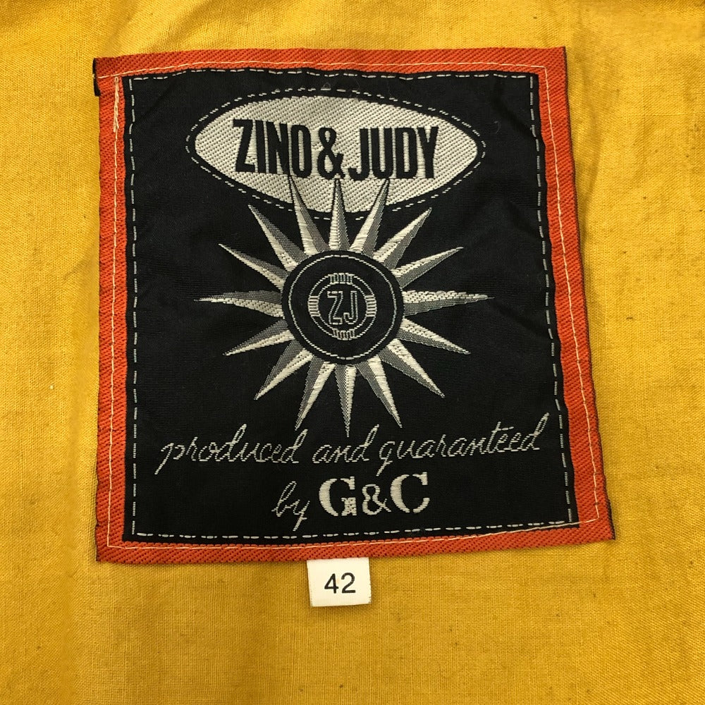 ZINO & JUDY Vintage Apparel Outerwear Leather Jacket Riders jacket Leather Black/blue Used