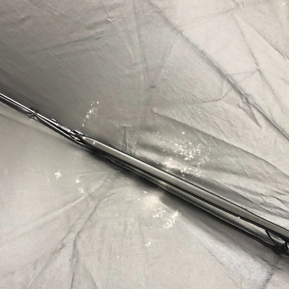 Viewlance Summer Shield Folding parasol, suitable for both sunny and rainy days, with bicolor and frill design. umbrella Nylon White/Black Used