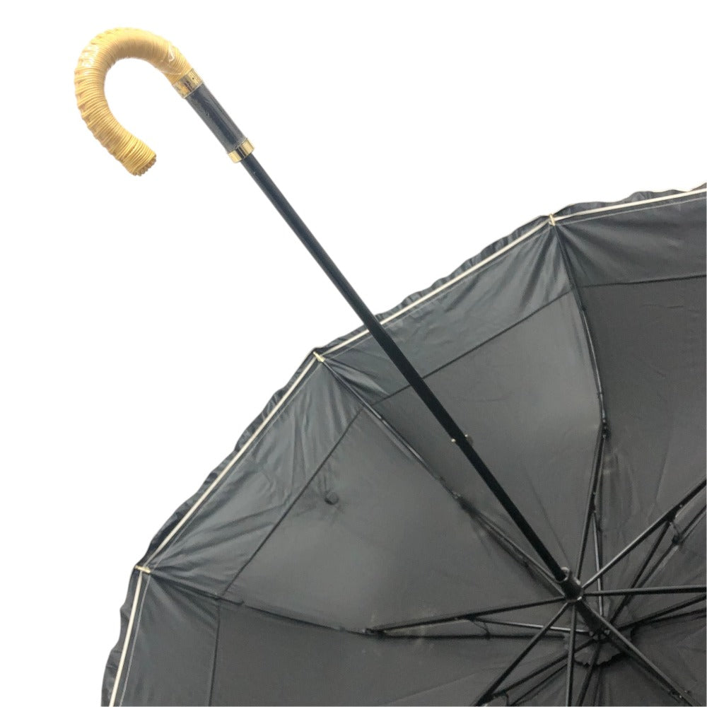 Viewlance Summer Shield Folding parasol, suitable for both sunny and rainy days, with bicolor and frill design. umbrella Nylon White/Black Used