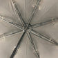 Viewlance Summer Shield Folding parasol, suitable for both sunny and rainy days, with bicolor and frill design. umbrella Nylon White/Black Used