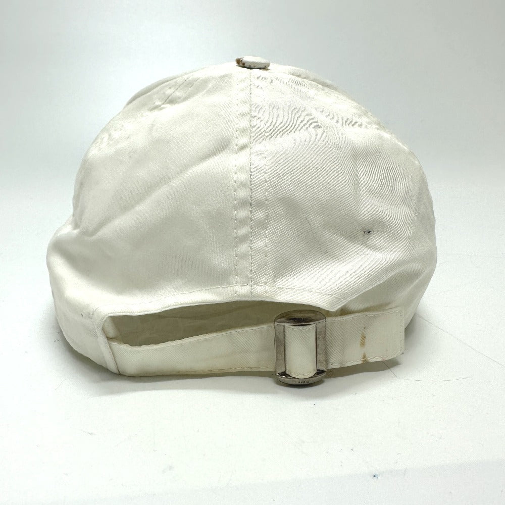 CELINE 2AUS9969P エンブロイダリー ベースボールキャップ 帽子 キャップ帽 ベースボール キャップ コットン レディース ホワイト