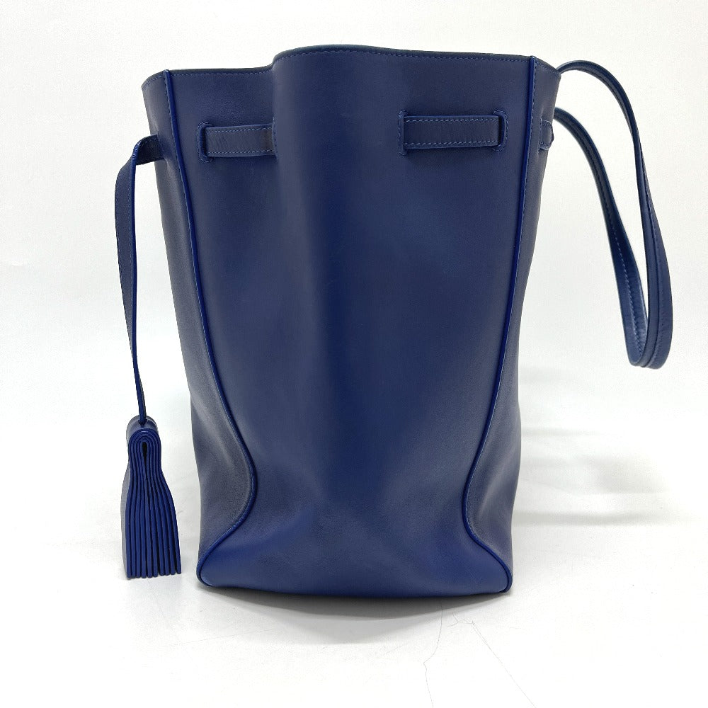 CELINE カバファントム タッセル カバン バッグ トートバッグ レザー レディース ブルー