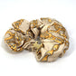 CELINE All-Over Print Hair Accessory Hair Tie Scrunchie Viscose Women's Yellow