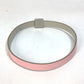 HERMES Medor Infini Double Leather Bracelet, Pink, Women's