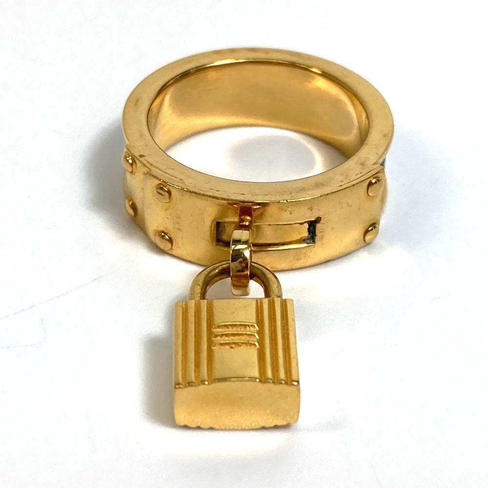 HERMES Accessories Fashion Accessories Cadena Padlock Motif Scarf Ring Metal Ladies Blue