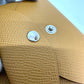 HERMES Calvi Duo Business Card Holder, Bifold Wallet, Coin Case, Wallet, Card Case, Epson, Women's, Sesame Brown