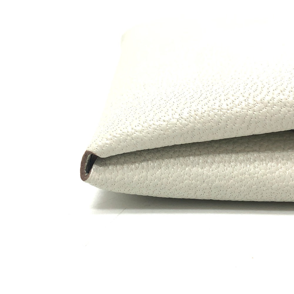 HERMES カルヴィデュオ カードケース 小銭入れ 財布 ウォレット コインケース シェーブル レディース ベトン グレー - brandshop-reference