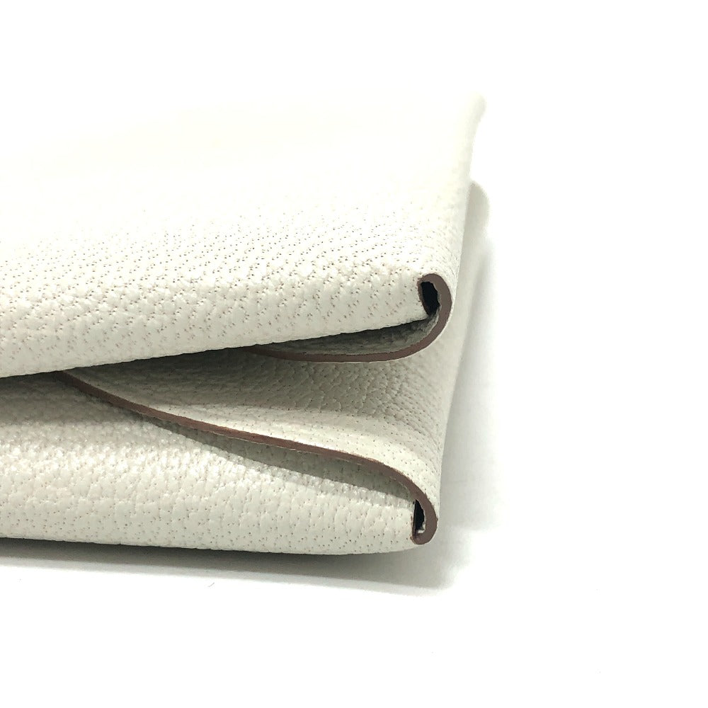 HERMES カルヴィデュオ カードケース 小銭入れ 財布 ウォレット コインケース シェーブル レディース ベトン グレー - brandshop-reference