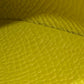 HERMES Calvi Duo Card Holder Coin Purse Wallet Two-fold Wallet Epsom Women's Orange x Lime Orange