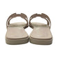 HERMES Oran Shoes Slippers Flat Sandals Leather Women's Rose Cancan (estimated) Pink