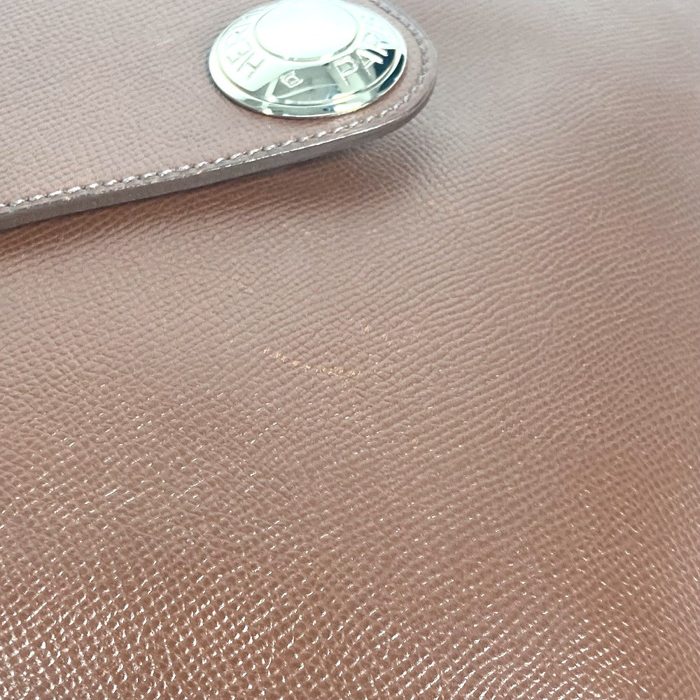 HERMES クリスティーヌ カバン 肩掛け フラップ ショルダーバッグ レザー ユニセックス ブラウン - brandshop-reference