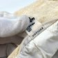 HERMES Clutch Bag with Logo, Makeup Pouch, Pile Fabric, Women's, Beige