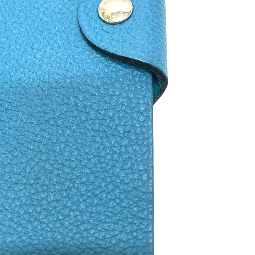 HERMES Yuris PM Notebook cover, Ulysses PM, Blue Jean Notebook cover Togo blue Used