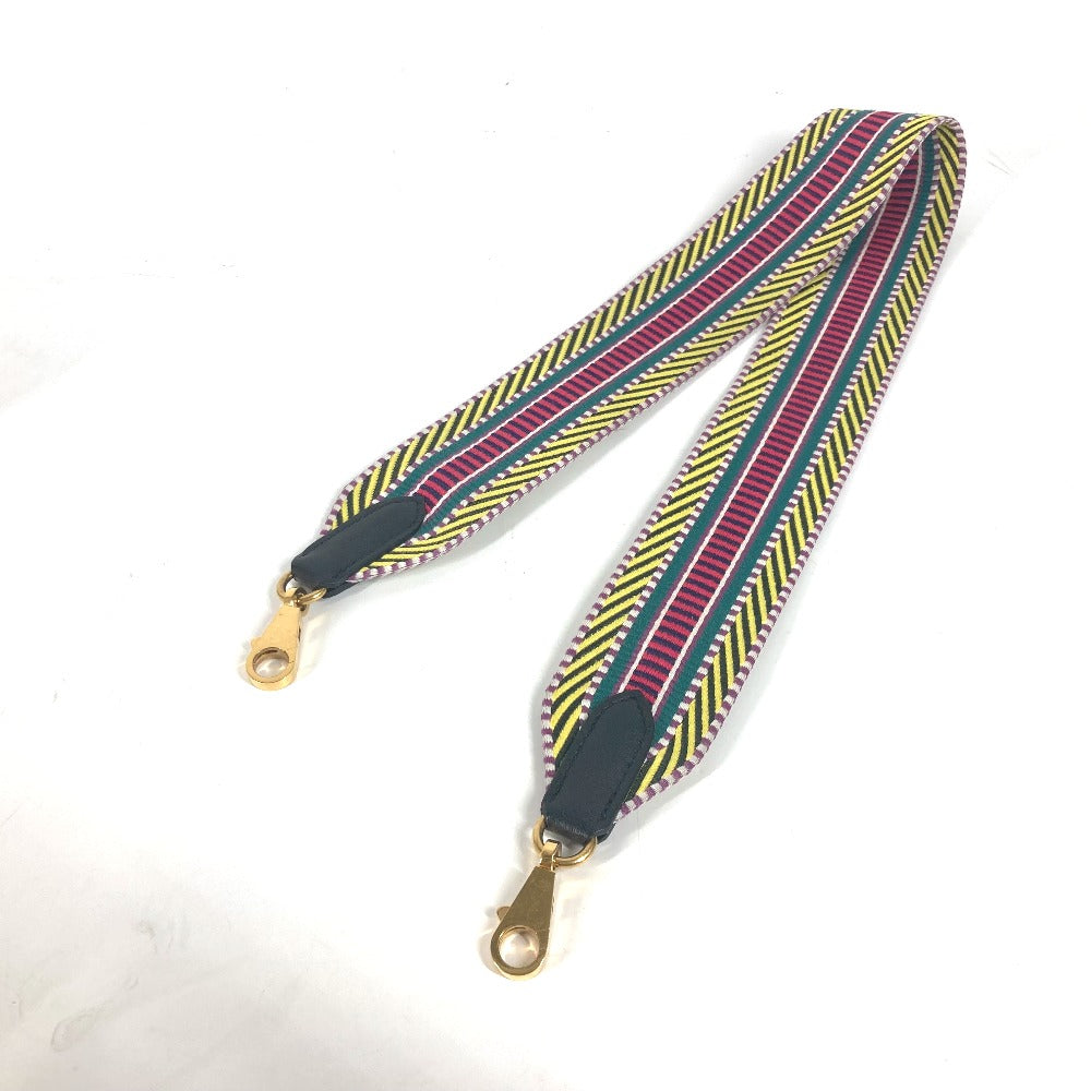 HERMES サングル カヴァル アクセサリー ショルダーストラップ キャンバス/レザー レディース マルチカラー - brandshop-reference