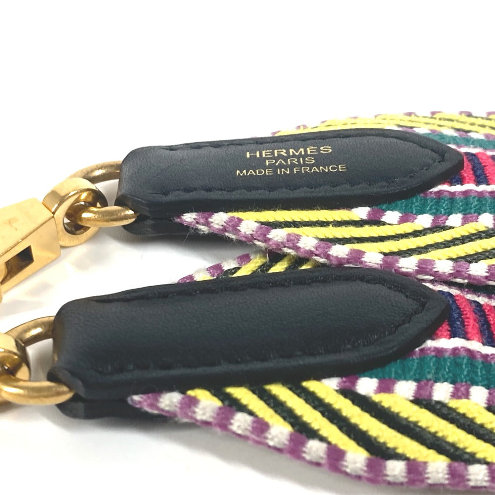 HERMES サングル カヴァル アクセサリー ショルダーストラップ キャンバス/レザー レディース マルチカラー - brandshop-reference