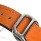HERMES HA3.210 アーネ レディースウォッチ ウォッチ 時計 革ベルト レザー 腕時計 レザー レディース オレンジ