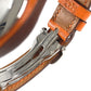 HERMES HA3.210 アーネ レディースウォッチ ウォッチ 時計 革ベルト レザー 腕時計 レザー レディース オレンジ