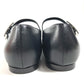 HERMES Jane Ballet Flats, Shoes, Leather Shoes, Leather, Women's, Black Black