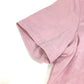 HERMES 22SS Cartouche Micro Apparel Top, Short Sleeve Cotton T-Shirt, Pink, Women's