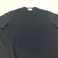 HERMES Men's Navy Short Sleeve T-Shirt with H Embroidery and Pocket, Cotton