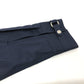 HERMES 23SS Serie Button Zip-Up Apparel Long Sleeve Shirt, Cotton, Women's, Navy