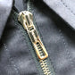 HERMES 23SS Serie Button Zip-Up Apparel Long Sleeve Shirt, Cotton, Women's, Navy