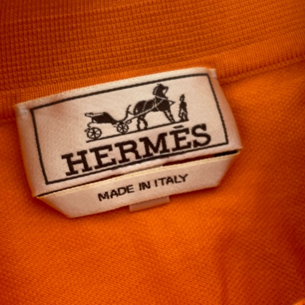 HERMES Hロゴ 半袖 襟付き トップス アパレル シャツ ポロシャツ コットン メンズ