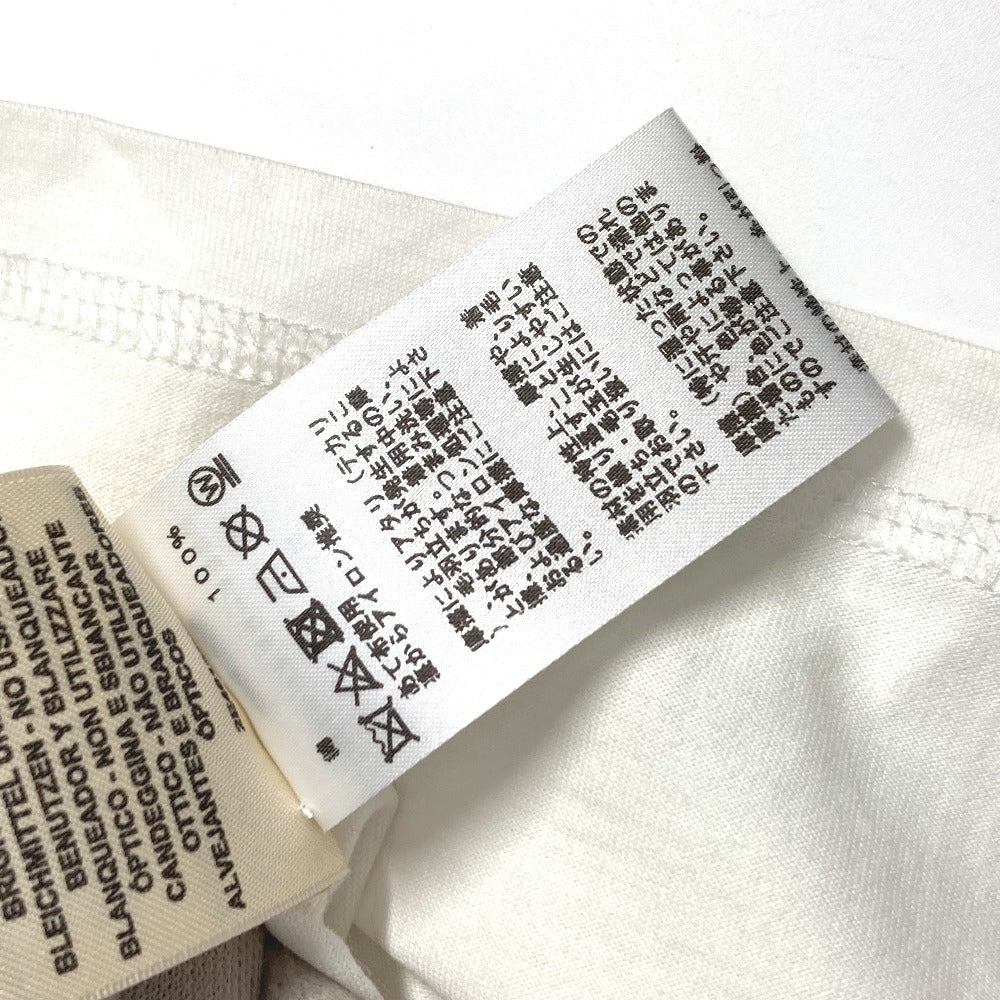 HERMES マイクロTシャツ  カルトゥッシュ アパレル 半袖 トップス 半袖Ｔシャツ コットン レディース ホワイト - brandshop-reference