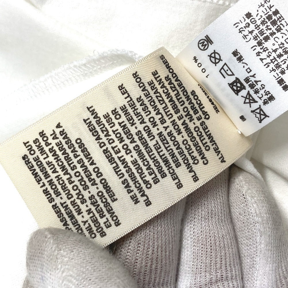 HERMES マイクロTシャツ  カルトゥッシュ アパレル 半袖 トップス 半袖Ｔシャツ コットン レディース ホワイト - brandshop-reference